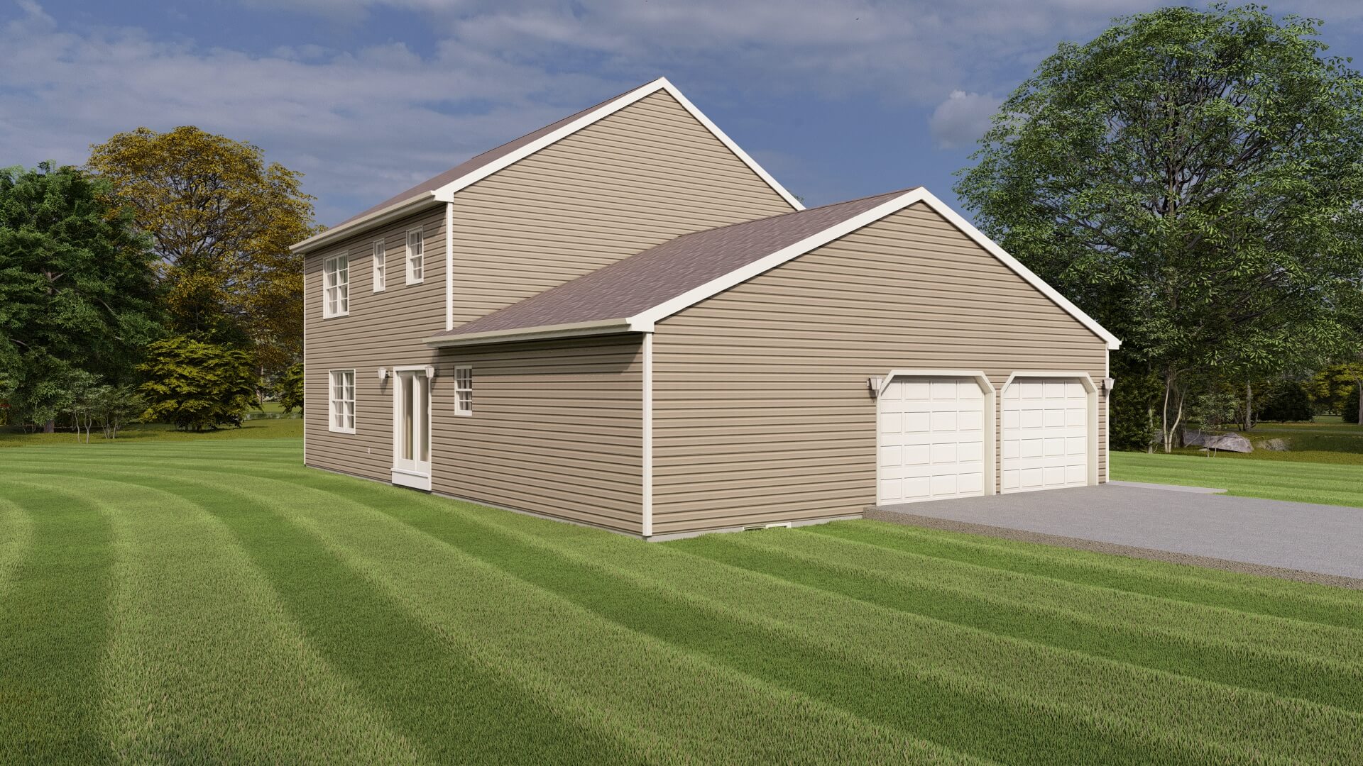 hadley floor plan 3d render