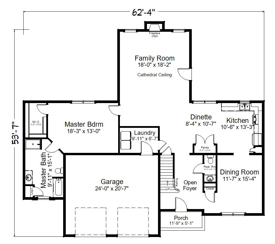 mansfield floor plan