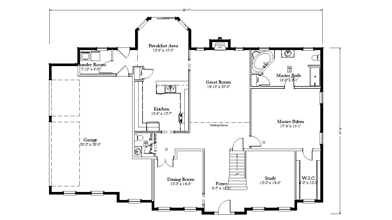 monticello floor plan