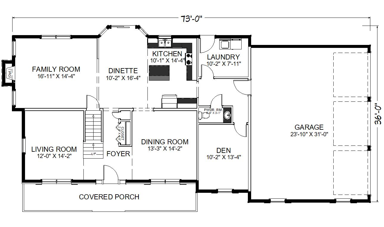 warrington floor plan