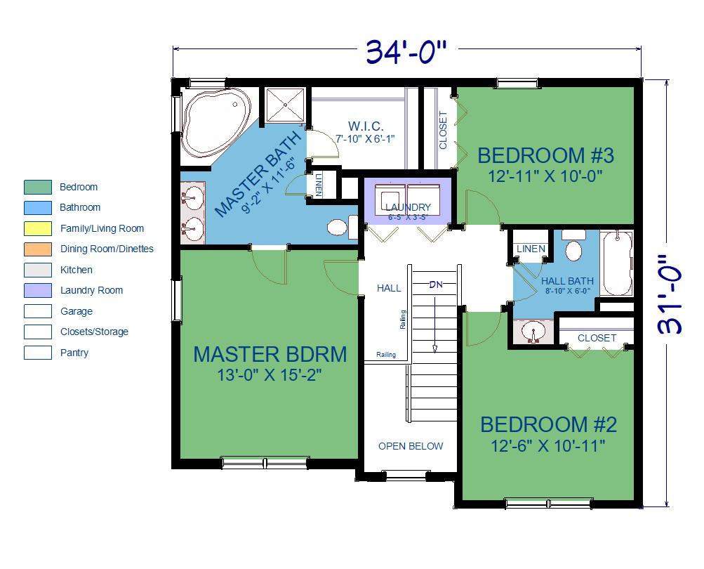 second floor hamlet plan