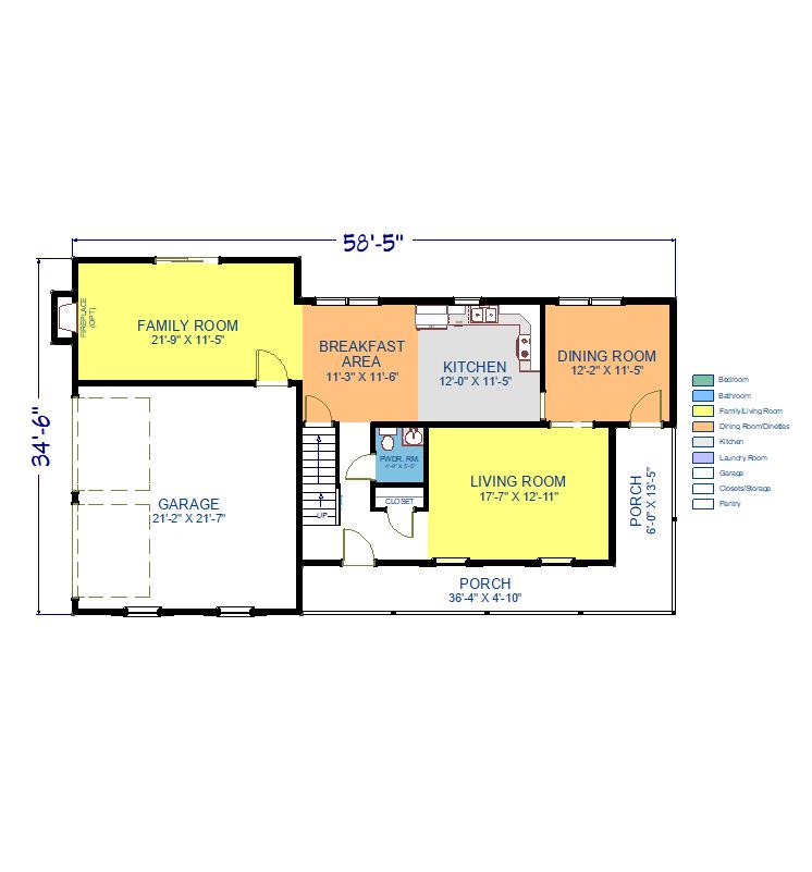 pierson first floor plan