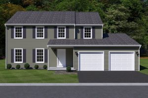 colebrook front view 3d model