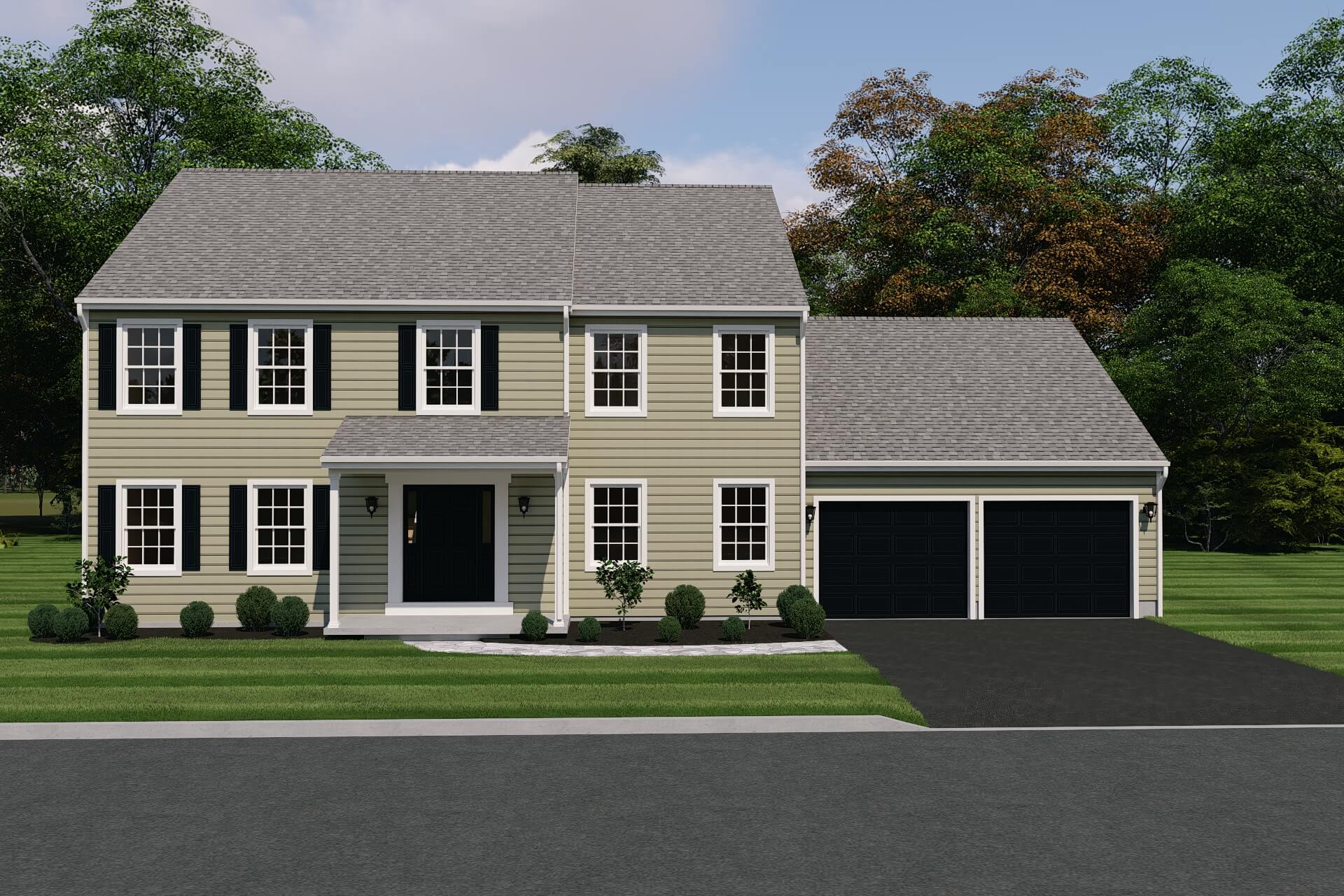 flemington front view of the model