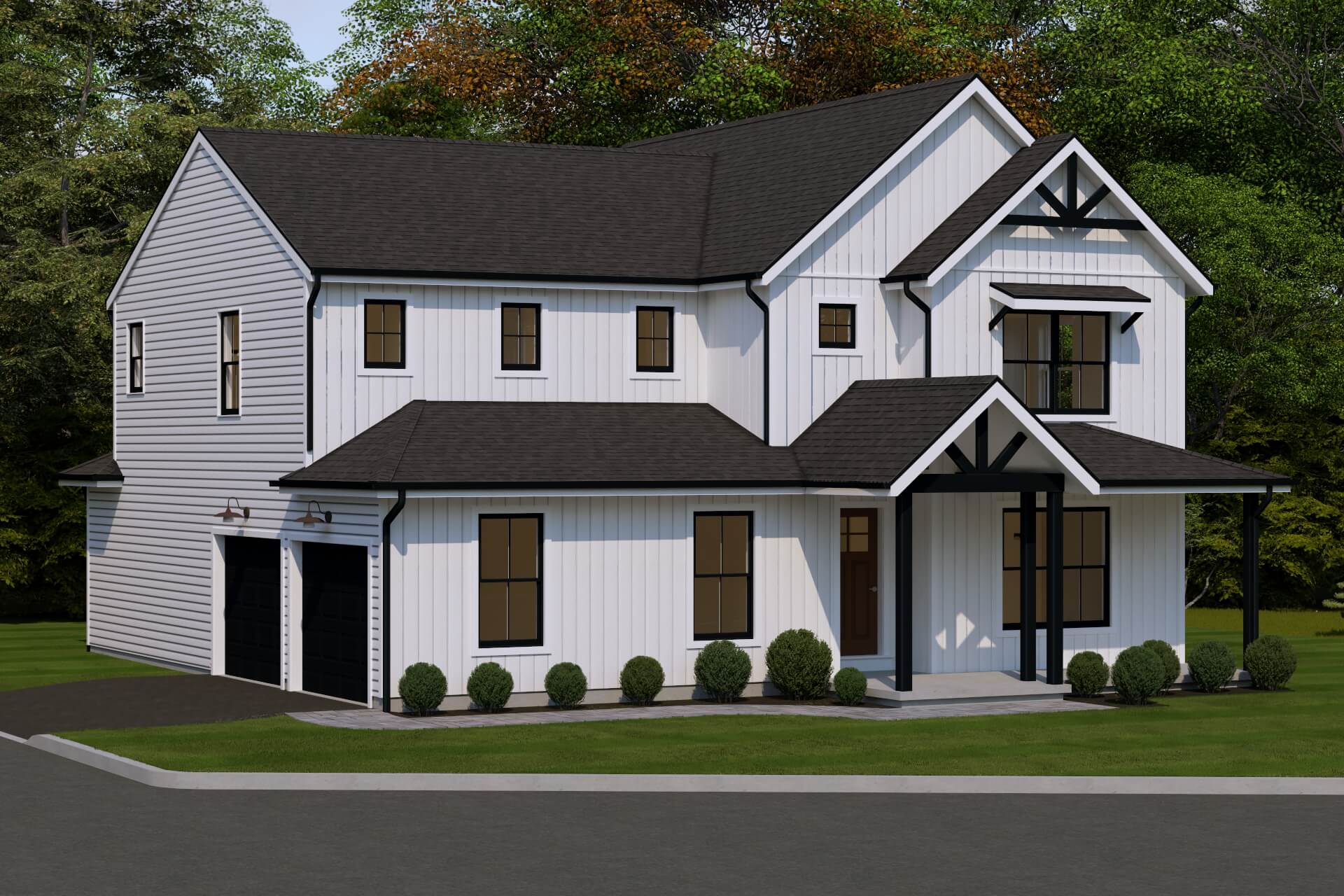 full view of the grafton floor plan model