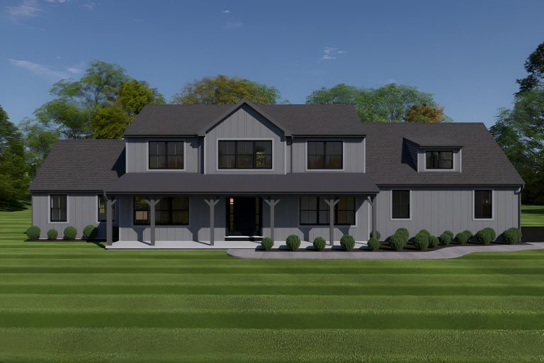 katelyn front view of the house model