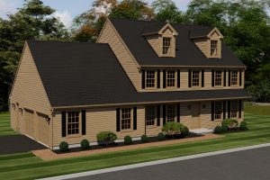 aerial view of the karylton home