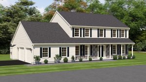 petersburg view of floor plan model