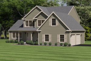 3d model of the covington house