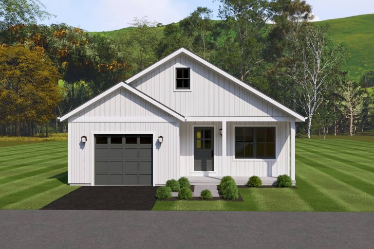front view of the greenville house