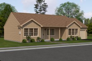 one story jonesboro house model