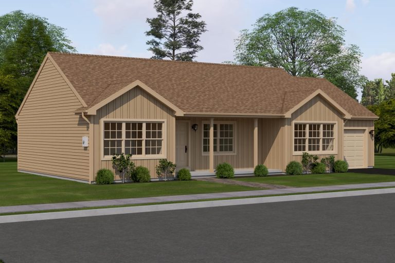 one story jonesboro house model