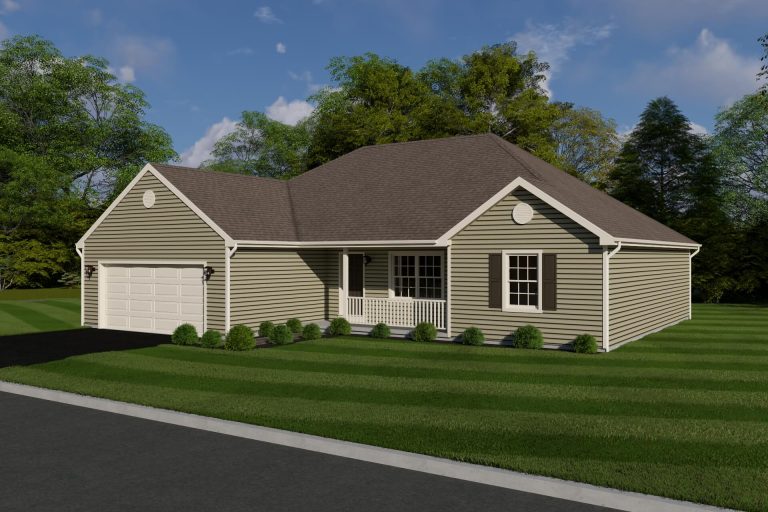 belmont home floor plan 3d model
