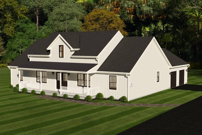 aerial view of the laurelton home model