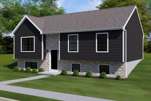 quaker home floor plan model