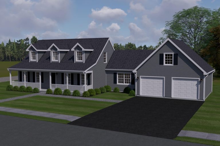 aerial view of the ridgeway 2 home model