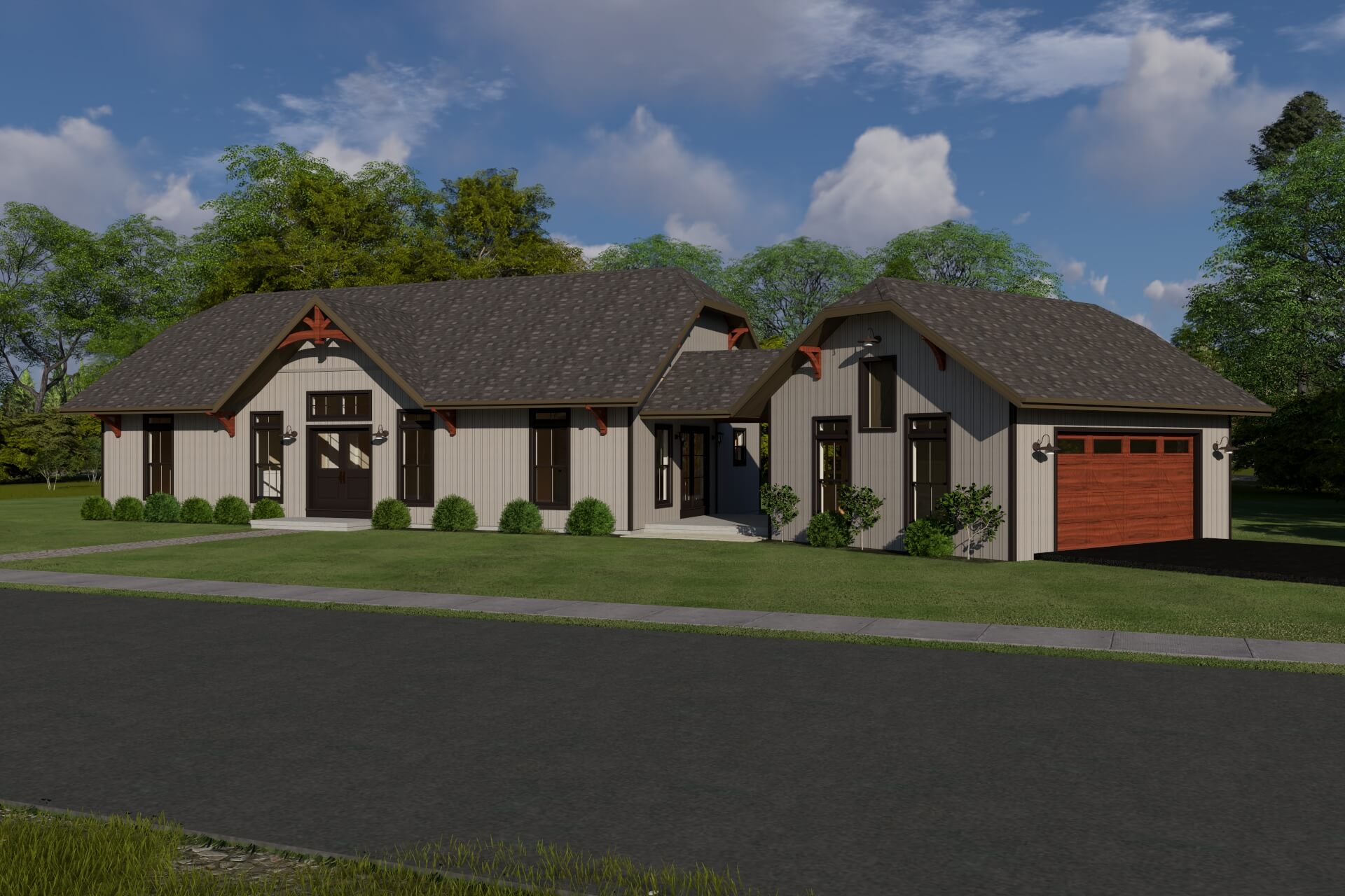 station house 2 floor plan model