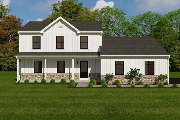 front view of the malvern house