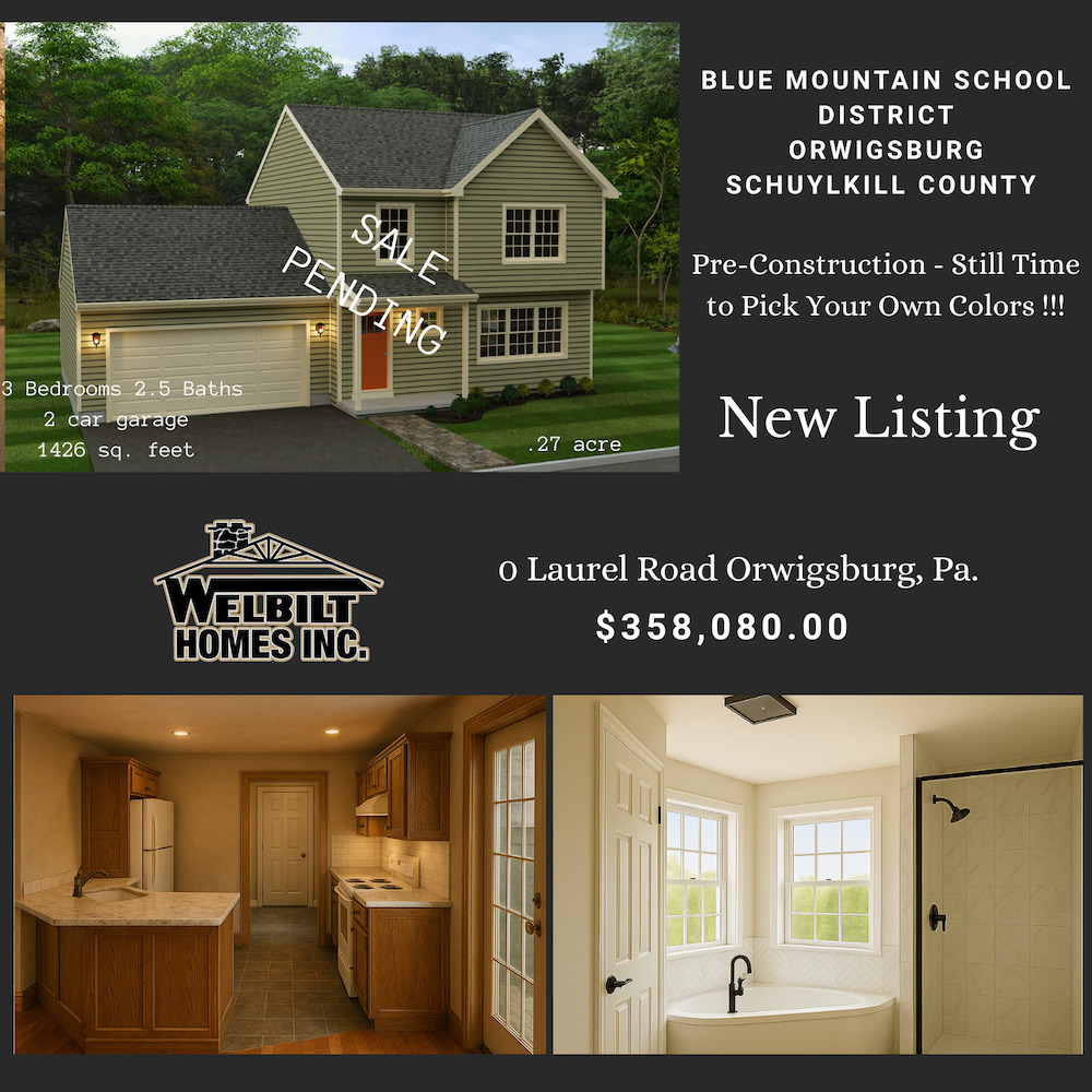 blue mountain, orwigsburg, two story home listing